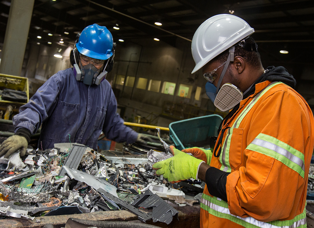 Industrial recycling